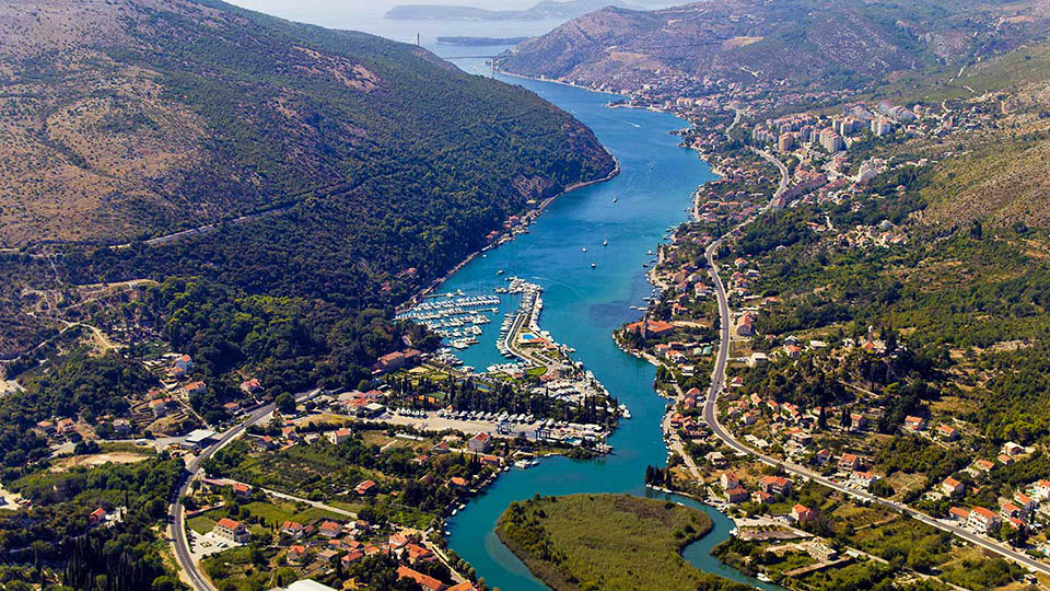 ACI Marina in Dubrovnik CROATIA
