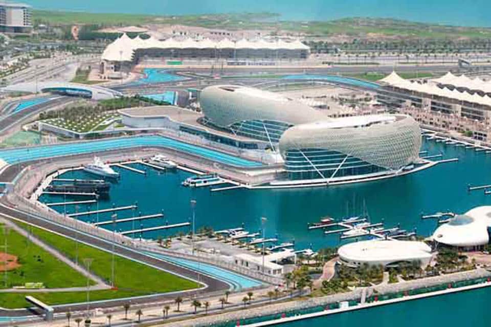 Luxuriöse Abu Dhabi Yas Marina Dubai