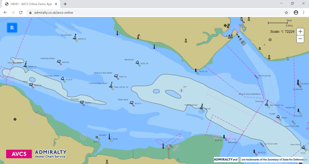 ADMIRALTY Vector Chart Service (AVCS)