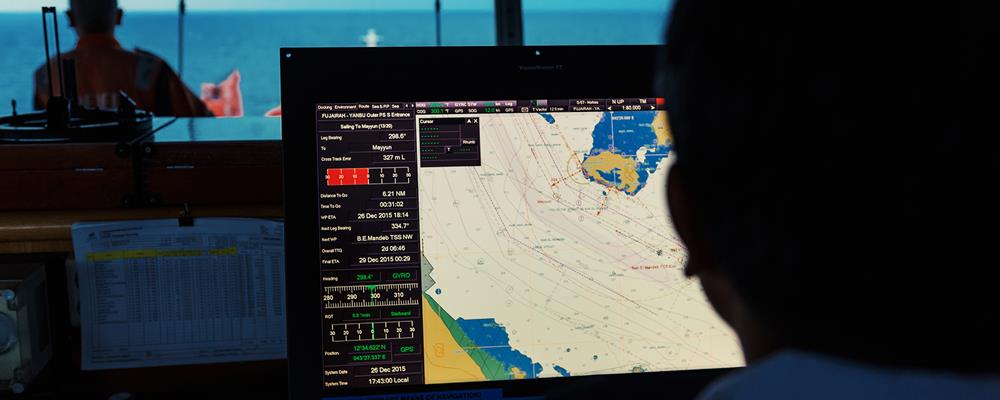 Cartes nautiques électroniques ECDIS de l'Amirauté ENC