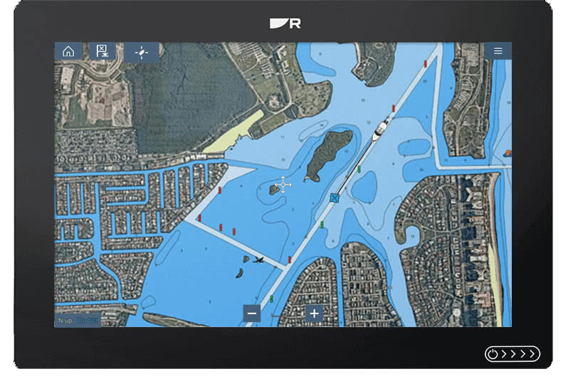 Raymarine nautical electronics - marine charts and chartplotters