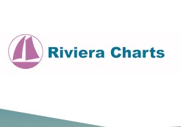 Riviera-Karten, nautische Schreibwaren und Flaggen