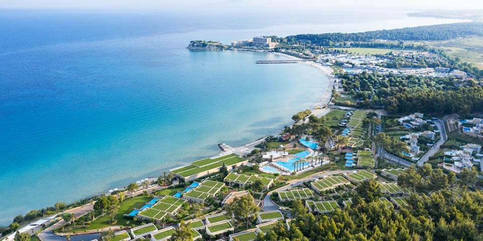 Sani Marina bij Sani Luxurious Resort in Halkidiki, Griekenland