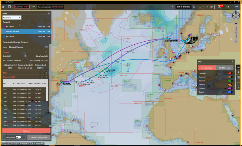 StormGeo Studio weather NaviPlanner BVS2