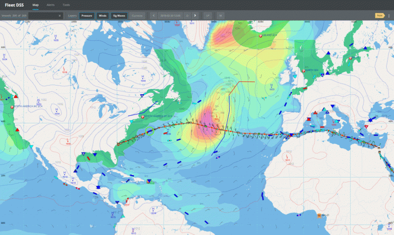 Marine route optimisation BVS NaviUpdate