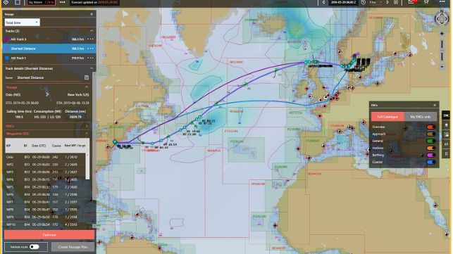 Ottimizzazione della rotta StormGeo Marine BVS NaviUpdate