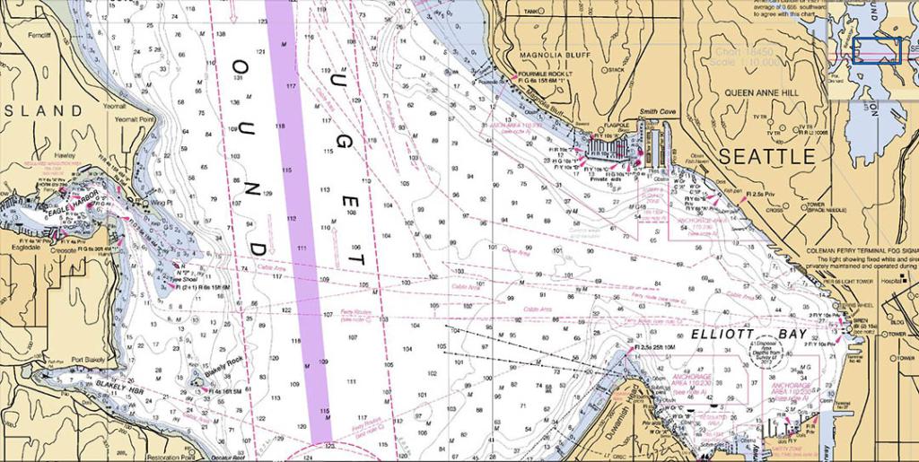 Carte nautique raster