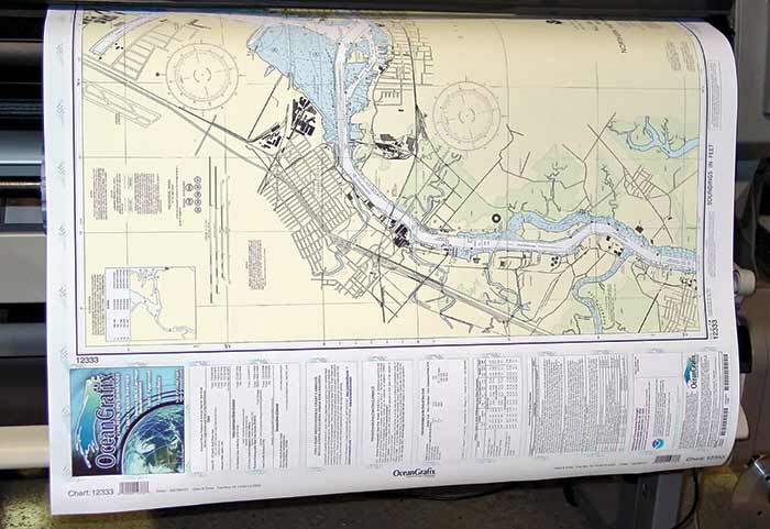 end of life nautical paper charts service